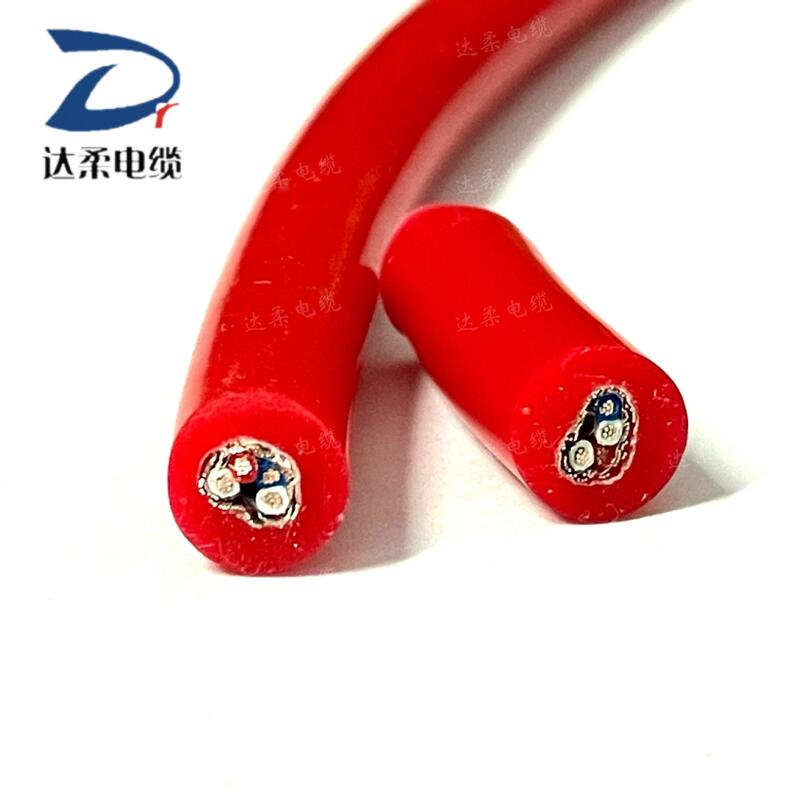 Darou supply high temperature resistant silicone rubber cable 200 degrees over 5 Category 6 network cable multiple specifications factory direct sales