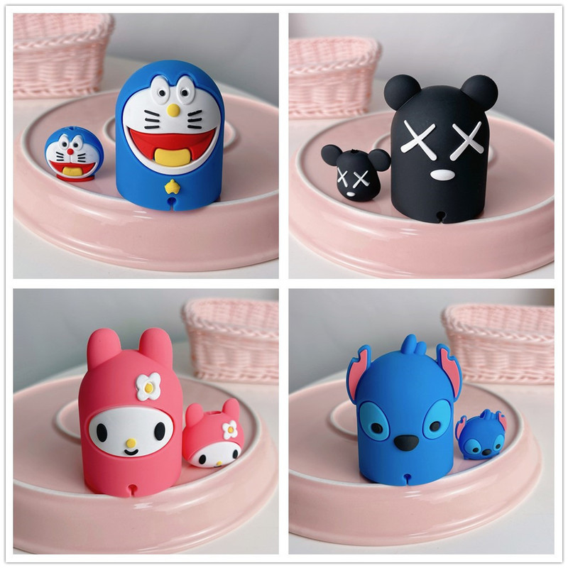 Suitable for smart watch charging stand iwatch Apple Watch wireless charging base bracelet desktop cartoon stand