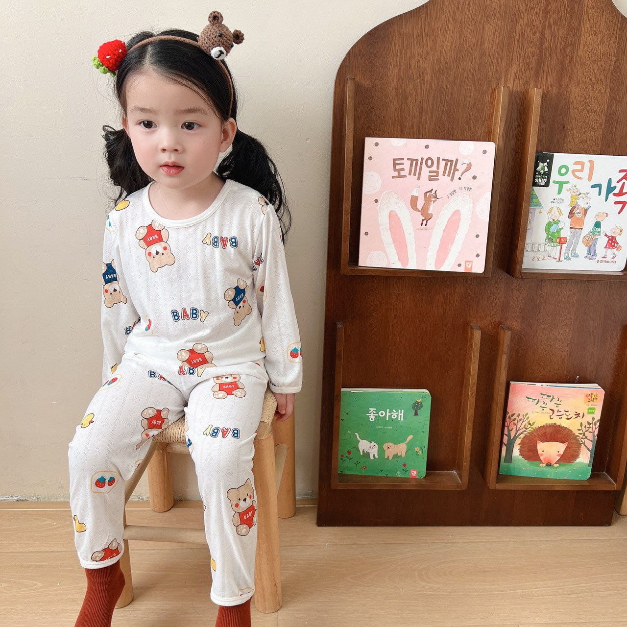 Children's cartoon thin long-sleeve