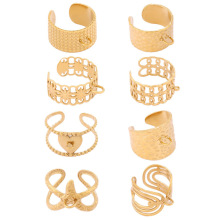 ���P䓽�ָ������18K���U�Վ׺��_�ڽ�ָ��DIY���ָ�h�Ʒ���