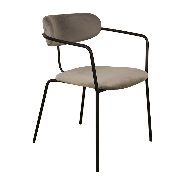 Silla de comedor nórdica simple y ligera, mesa y silla de comedor de lujo, taburetes de hotel modernos, taburetes de comedor, sillas de mahjong respaldadas