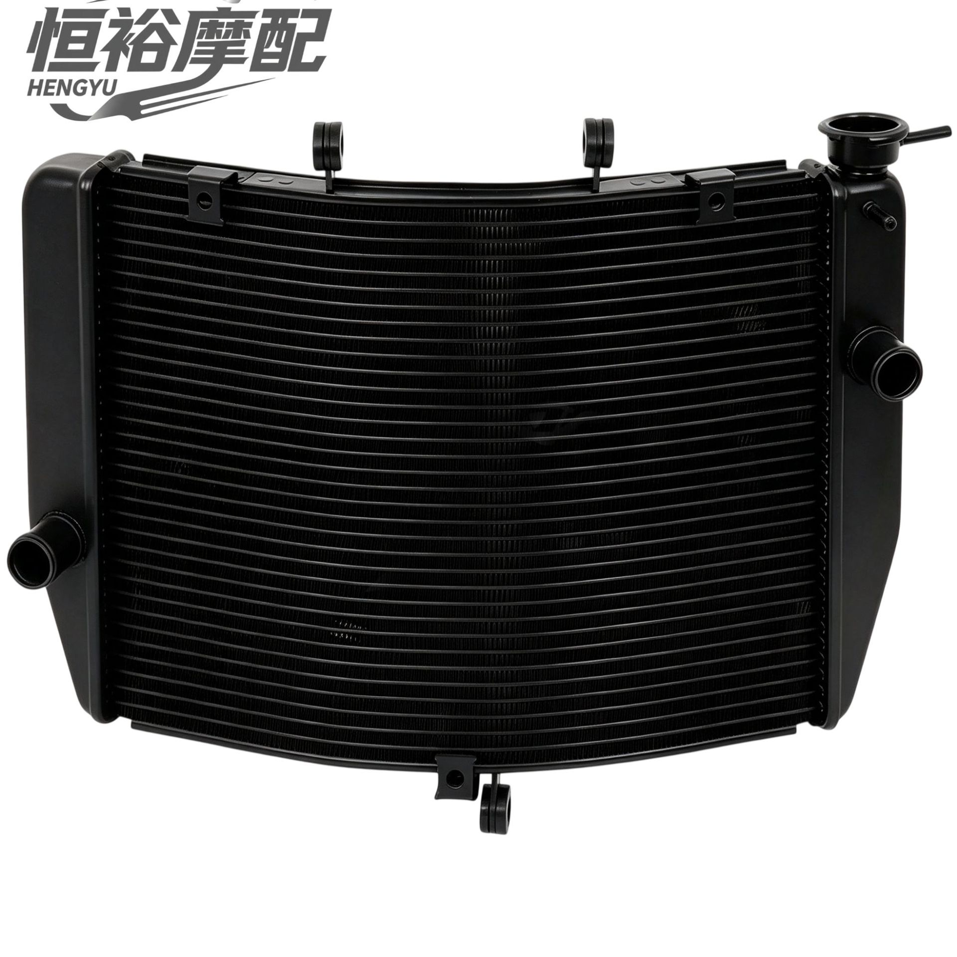 Suitable for Kawasaki ZX-6R 636 ZX600 1998-2026 ZZR600 2005-2008 radiator assembly