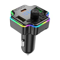 P25 трансграничный автомобильный Bluetooth MP3 громкой связи новый автомобильный FM-передатчик QC3.0 PD20W двойной быстрой зарядки