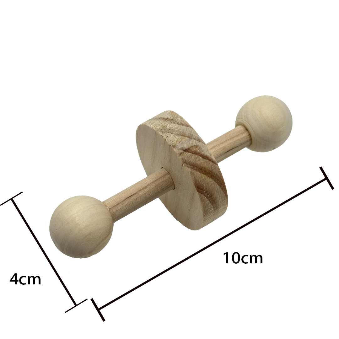 Amazon fábrica al por mayor de madera molar hamster molar juguete cerdo holandés conejo accesorios de juego suministros para mascotas