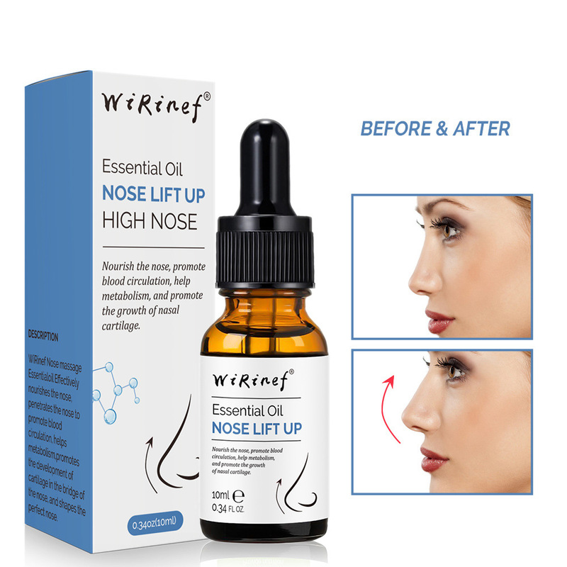 10ml Beauty Nose Nose Essential Oil Nose Moisturizing Facial Plant Essential Oil Cross-border Supply Nose Up Oil