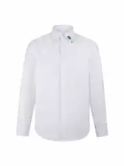 2026 Spring/Autumn New Arrival Casual Fashion Embroidered Letter Logo Men's Solid Color Shirt