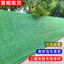 南京安徽人造草坪仿真草坪蒙护栏塑料假绿植幼儿园工程草皮楼顶