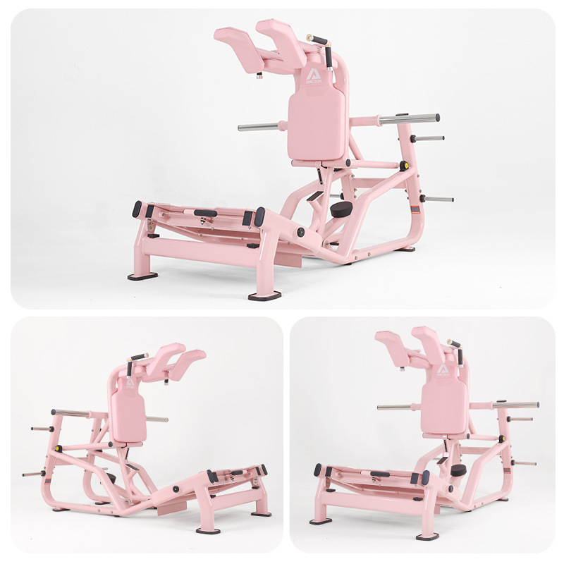 Equipos de gimnasio femenino Hack máquina de cuclillas piernas entrenador muscular de glúteos máquina de puente de glúteos equipos de fitness