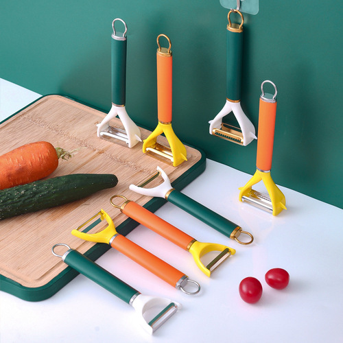 Kitchen multifunctional grater potato fruit peeler household stainless steel peeling melon and fruit peeling knife wholesale