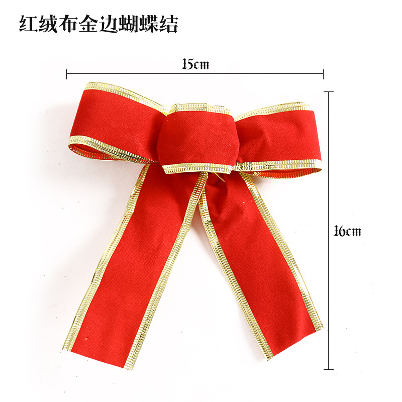 Transfronterizo nueva decoración de Navidad accesorios de lentejuelas arco Decoraciones de vacaciones decoración del árbol de Navidad colgante