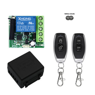 Cross-border multi-function access control 12V small volume single channel learning with delay function 24V wireless remote control switch