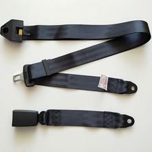 简易三点式安全带通用汽车座椅安全带五菱面包车车壁有孔保险带批