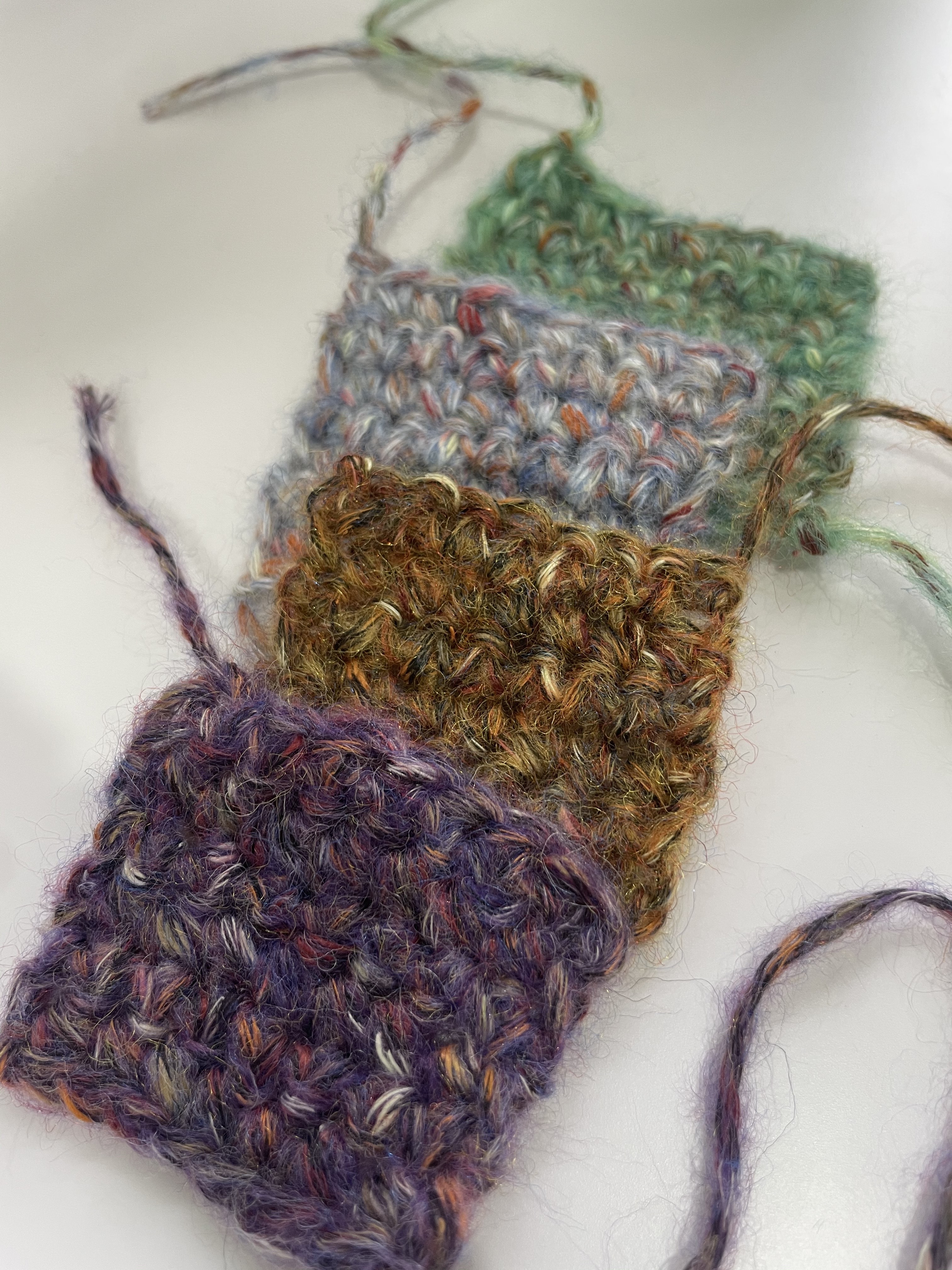 ♧50克 多色竹节喷毛纱马海毛 diy围巾手工包包毛衣背心毛线