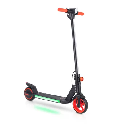Professional Export of Two-Wheeled Children's Electric Scooters, Rechargeable Model 6.3inch, Portable Small Folding Children's Balance Bike (Qatlanan elektrik skuterlər) - black