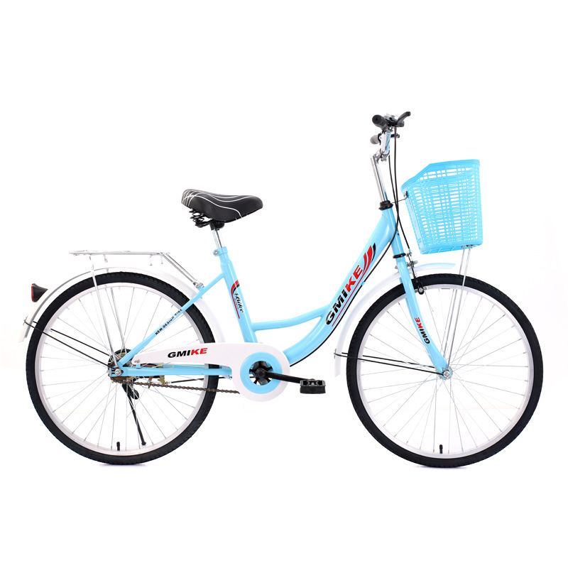 24inch 26inch Lightweight Commuter Bicycle for Male and Female Students, Suitable for Men and Women to Commute to Work, Ladies' Bicycle, Single Speed 24inch 26inch Lightweight Commuter Bicycle for Male and Female Students, Suitable for Men and Women to Commute to Work, Ladies' Bicycle, Single Speed