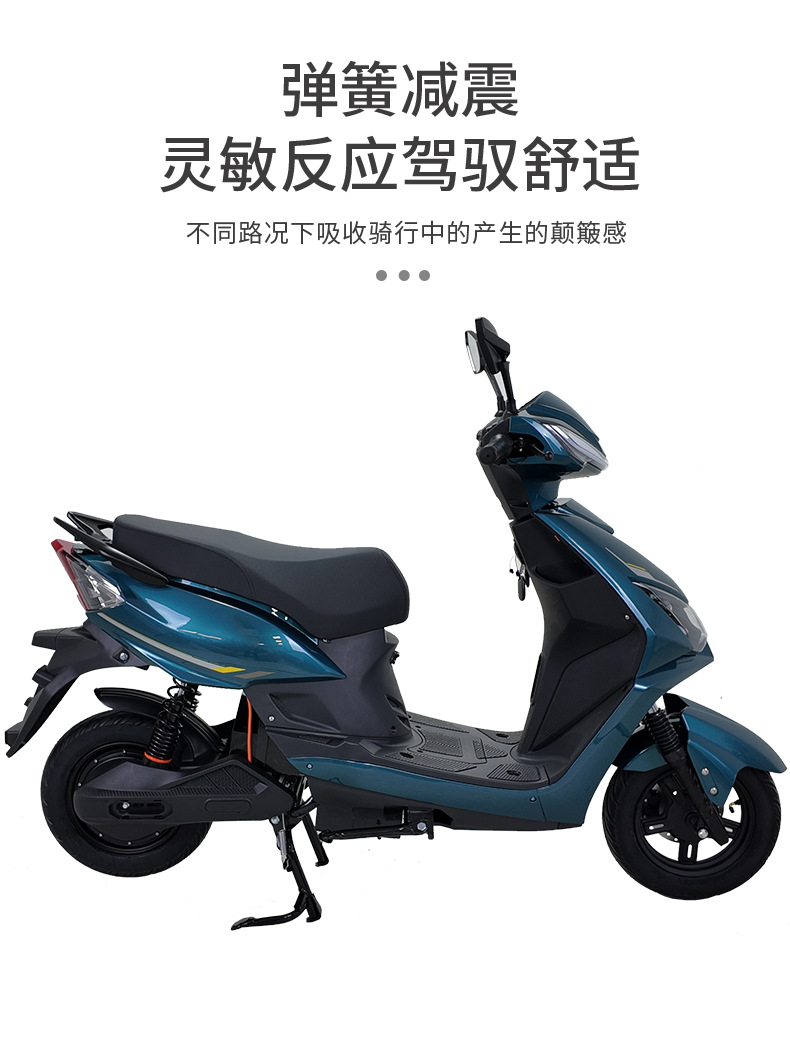 Cross-Border Export Electric Car Electric Motorcycle Warcraft 2Nd Generation Electric Scooter Adult Commuter Electric Car Export