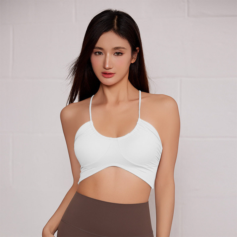 U gran pecho impresión de leopardo Europa y América sexy sujetador deportivo de belleza de espalda ropa interior acondicionadora chaleco de yoga de secado rápido