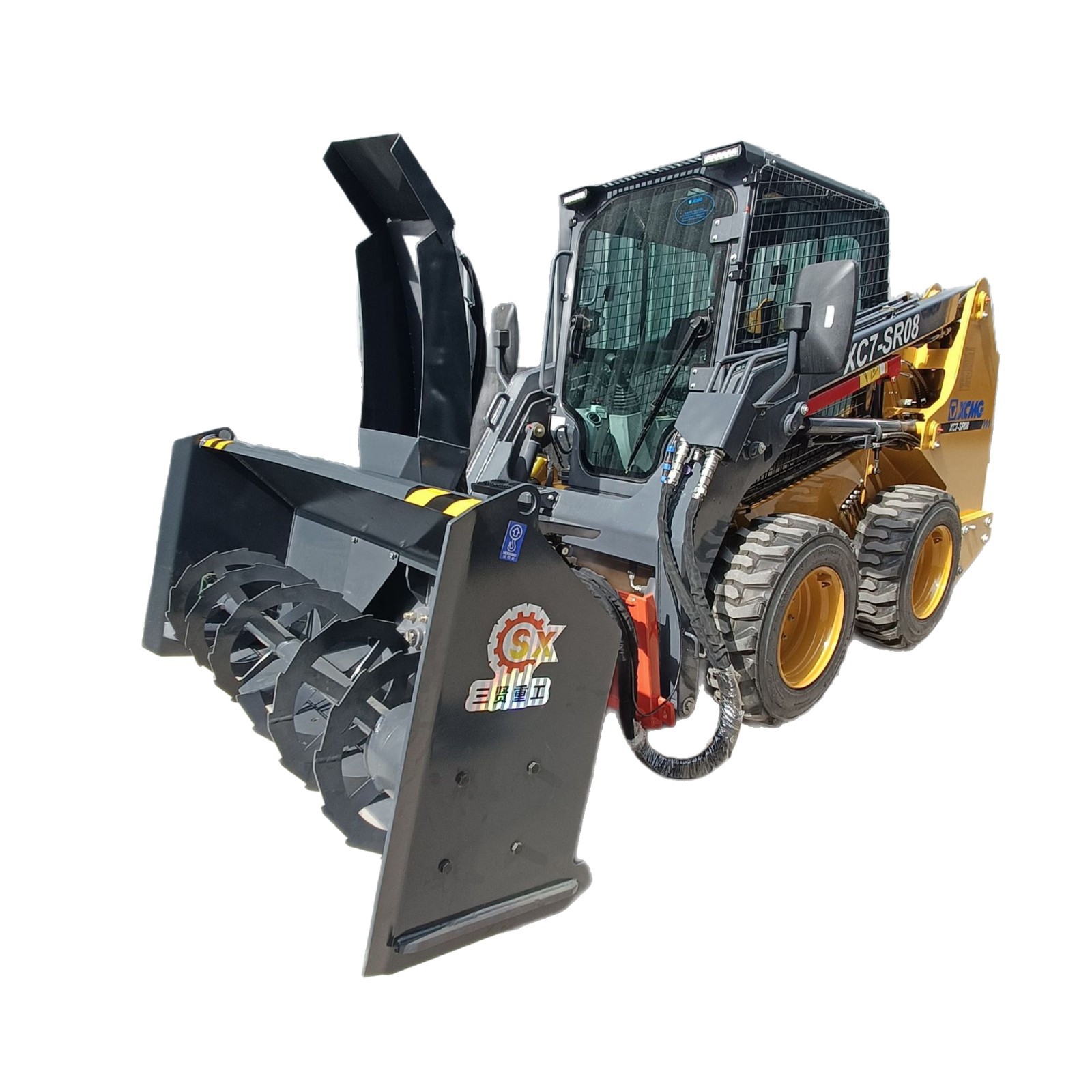 Sanxian equipo de remoción de nieve de invierno máquina de remoción de nieve rápida fuerte energía de remoción de nieve ahorrar costo de mano de obra