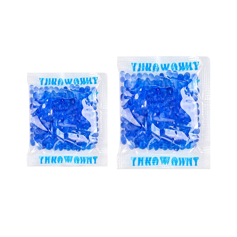 Desiccant de silicona azul libro de color cambiante absorvente de humedad insignia deshumidificante anti-oxidante libro anti-humedad anti-mould desiccant