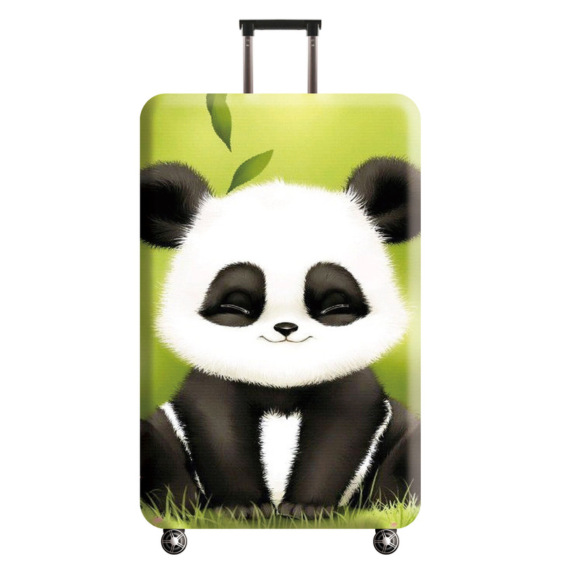 Luggage Case Dustproof and Wear-resistant Polyester Elastic Suitcase Case Urban Pattern Trolley Case