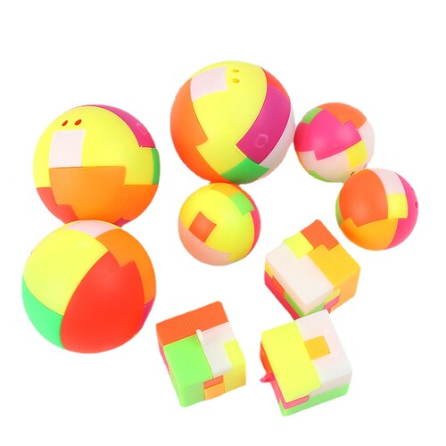 Kong Mingsuo plastic puzzle adult decompression unlock children's intelligence student disassembly toys student gift building blocks