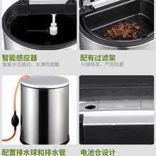 EM2O新中式茶水桶茶盘茶具废水垃圾桶功夫储水接水排水茶渣桶