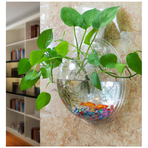 Pottery Pot Holder, Fish Tank Wall Decor, Bedroom Dining Room Wall Hangings, Wall Decor, Creative Wall Hanging