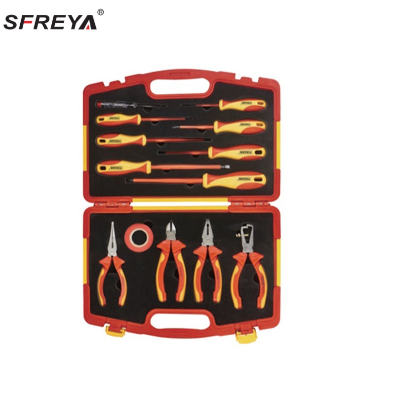 Herramienta de combinación de aislamiento sfreya Juego de 5 piezas Juego de destornillador de aislamiento de 7 piezas Juego de aislamiento de 23 piezas de 68 piezas