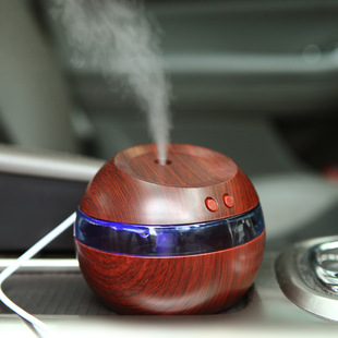 Увлажнитель воздуха для авто, маленький ультразвуковой аромадиффузор, ночник, транспорт, очиститель воздуха, дезодорант