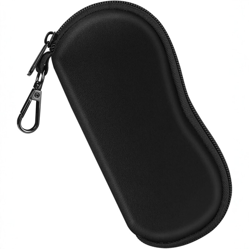 Cross-Border Wholesale Neoprene Glasses Case Portable Sunglasses Pouch Protective Eyewear Jewelry Soft Shell Chain Storage Bag