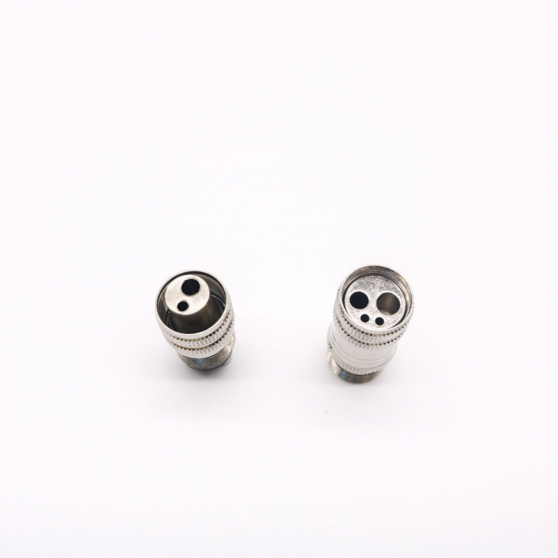 Adaptador de Pieza de Mano Dental de 4 a 2 Orificios de Conexión Rápida