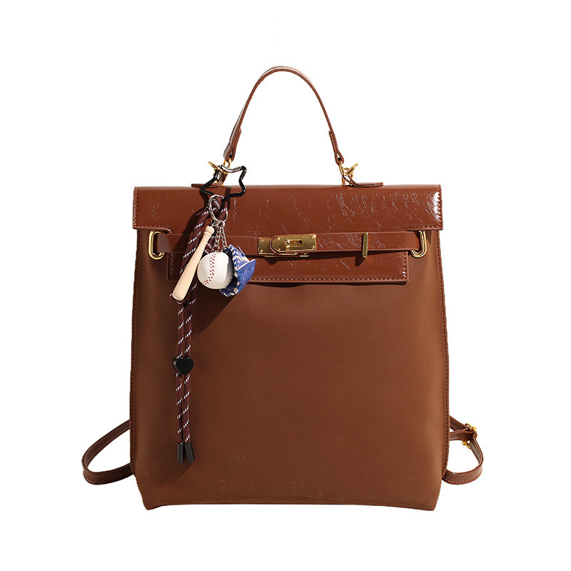 Gran colgante marrón