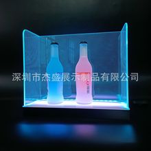背板变色亚克力发光酒座 跑马灯LED酒座 手机APP遥控 定制加工