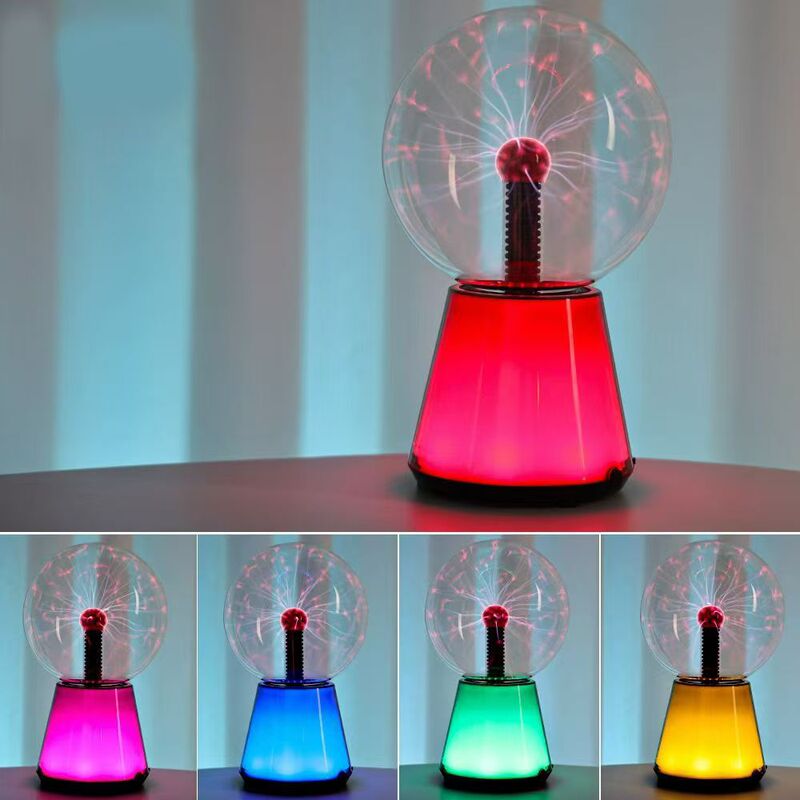 USB Electrostatic Plasma Ball Magic Lightning Ball Touch-Sensitive Luminous Ball Magic Ball Atmosphere Ion Lamp Gift USB Electrostatic Plasma Ball Magic Lightning Ball Touch-Sensitive Luminous Ball Magic Ball Atmosphere Ion Lamp Gift