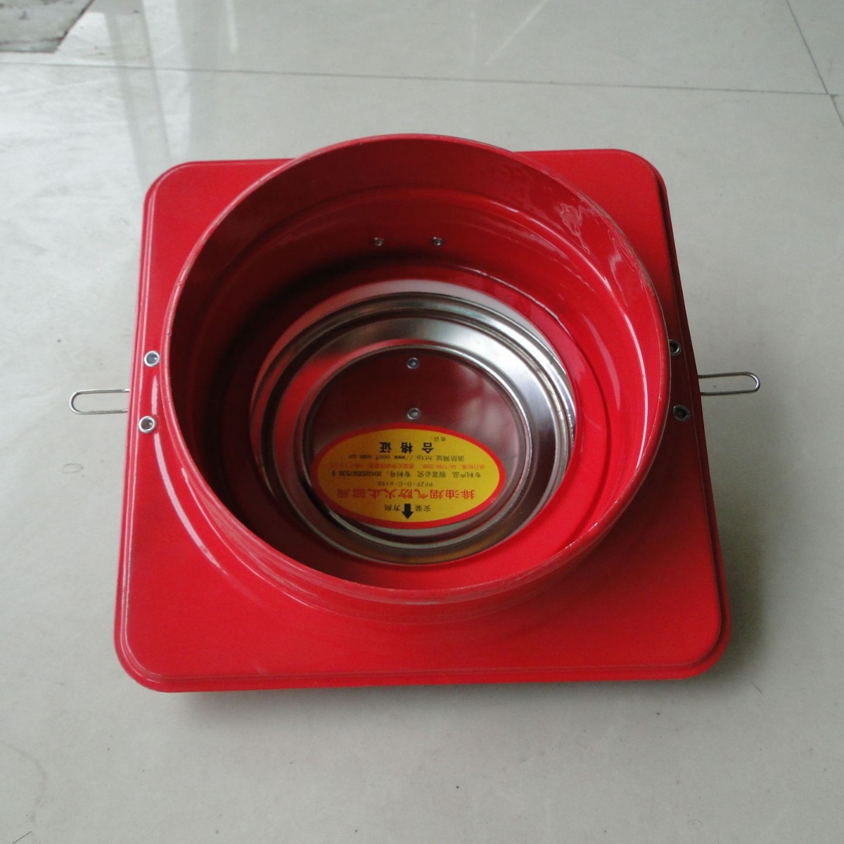 运祥牌公共厨房烟道排油烟气防火止回阀止逆阀防烟宝160-180型号