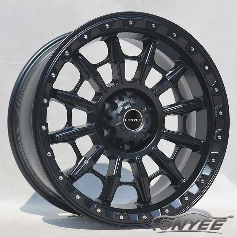 20寸汽车轮毂越野改装钢圈适用于普拉多帕杰罗哈弗H5坦克300风翼