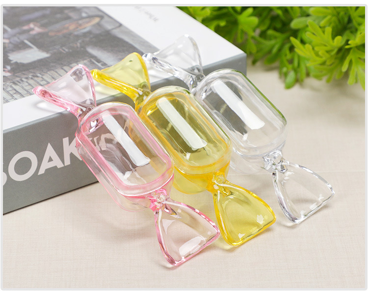 Candy Gift Box Candy-shaped Transparent Plastic Wedding Candy Box Creative Wedding Supplies Candy Box Festive Packaging Box Wholesale display picture 4