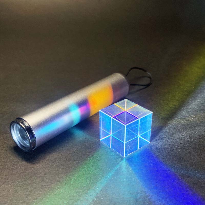 Prisma de coloración solar captador de luz cubo captador de luz solar prisma de vidrio decoración descompresión regalo creativo