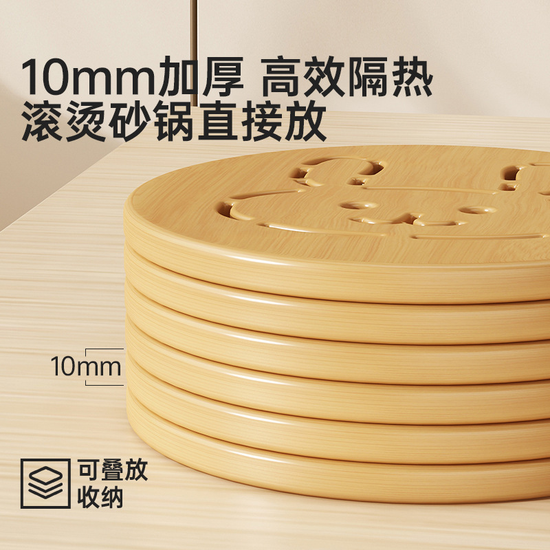 餐垫隔热垫大号创意杯垫碗垫菜盘砂锅餐盘垫加厚耐高温防烫防滑垫|undefined
