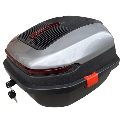 backrest tail box extra large – Motorcycle trunk - starry-sky-gray-large-size