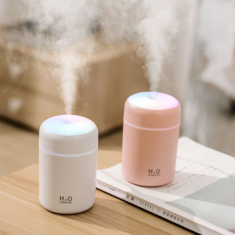爆款炫彩杯加湿器 USB静音加湿香薰桌面家用空气净化器小型加湿器|undefined
