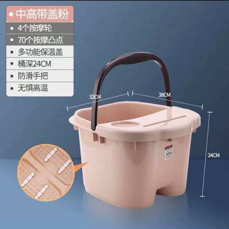Plastic foldable simple thermos for home use, increased thickness