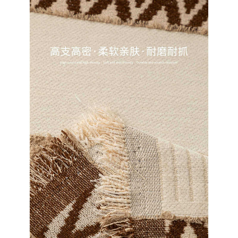 法式中古风沙发巾2025新款四季通用沙发盖布垫高级感整张沙发套罩|undefined