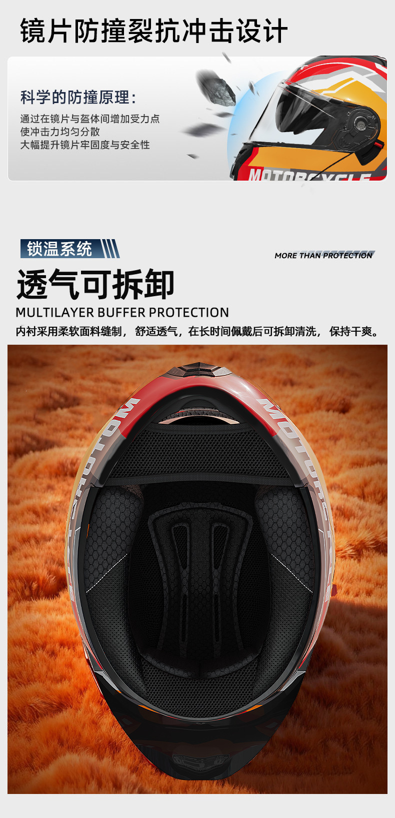 3C/DOT Motorcycle Helmet for Men and Women, All-Season Riding Open-Face Helmet, Winter Warm Riding Safety Helmet