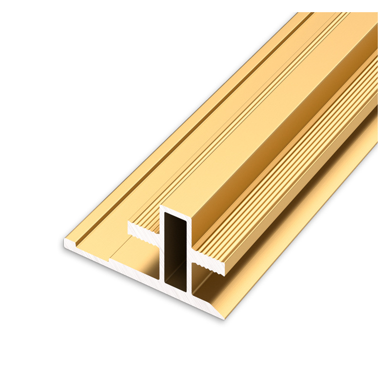 Perfil de Junta Plana de Aleación de Aluminio Decorativo para Pared de Fondo image 5