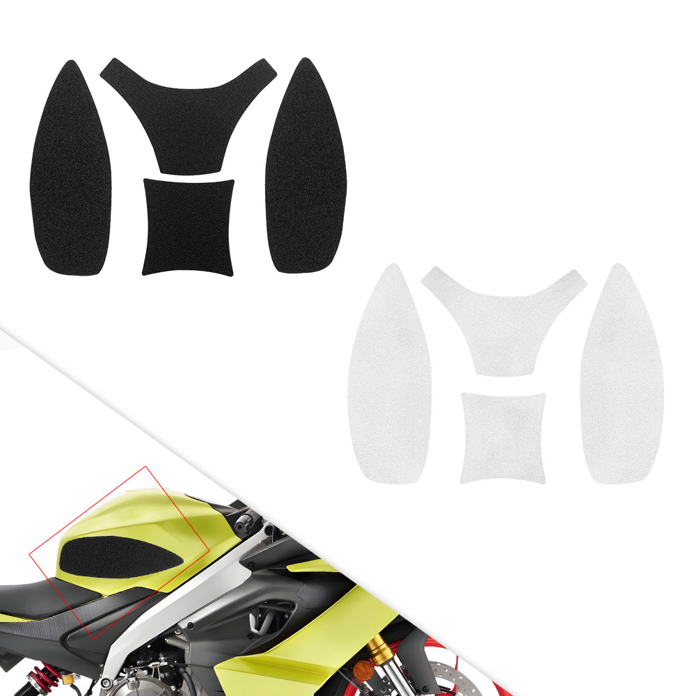 Aplicable para APRILIA TUONO 660 RS660 2021 - pegatinas de depósito de combustible de motocicleta pegatinas de esmerilado antideslizantes y resistentes al desgaste