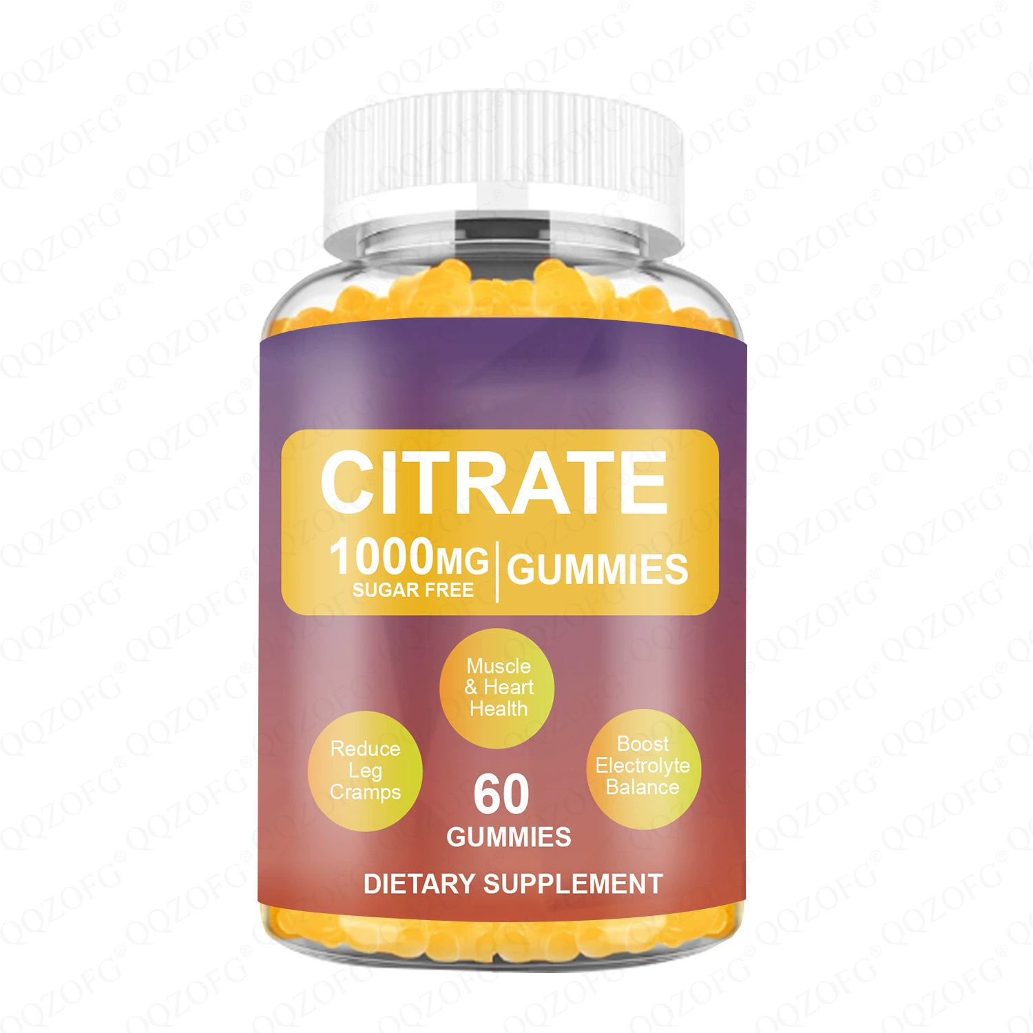 Лучшие продажи Amazon: цитратные жевательные конфеты, 60 капсул, производитель может OEM