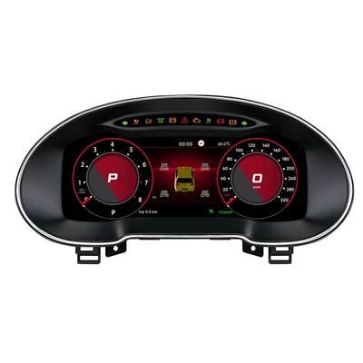 multiple UI options, automobile instrument