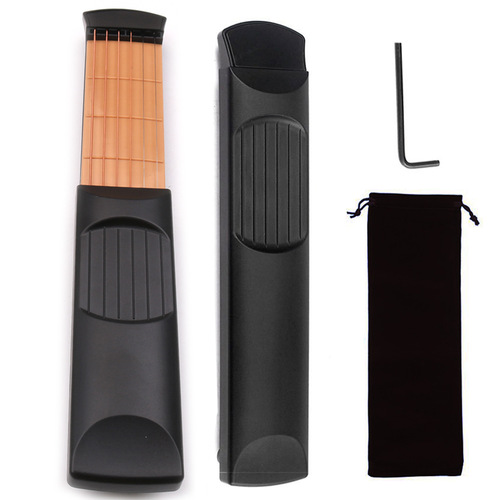 Pocket guitar for beginners Pocket guitar Six-fret and four-fret pocket piano Beginner practice guitar grid practice