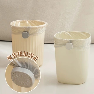 旋转垃圾袋固定器批发 粘贴式垃圾桶塑料袋防脱落防滑固定夹跨境